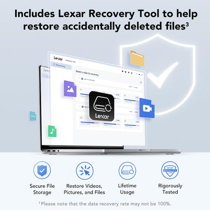 Lexar SSD with heatsink for PCIe Gen4 NVMe M.2 2280 internal storage