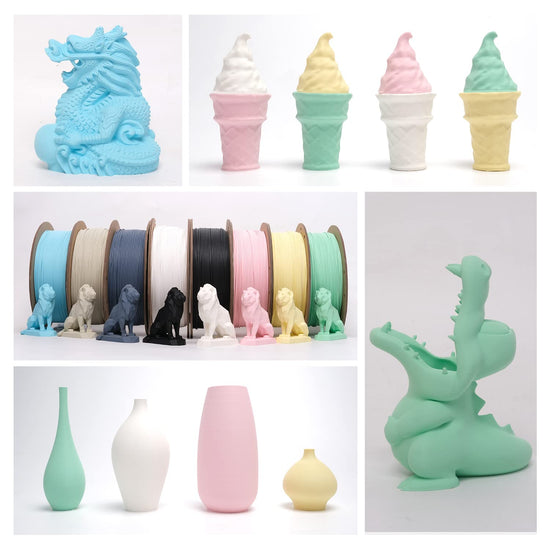 eSUN PLA filament — dimensional accuracy +/- 0.03mm, 1KG spool 3D printing filament