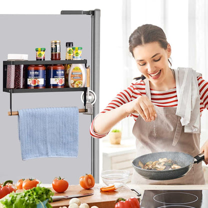 Storage rack — Magnetic spice rack for refrigerator by Dr.BeTree