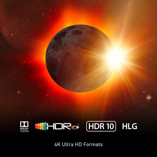 Panasonic video disc player — 4K Blu Ray with Dolby Vision and HDR10+ playback