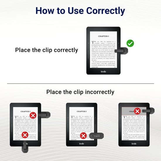 DATAFY remote control page turner with storage bag for Kindle and Kobo eReaders