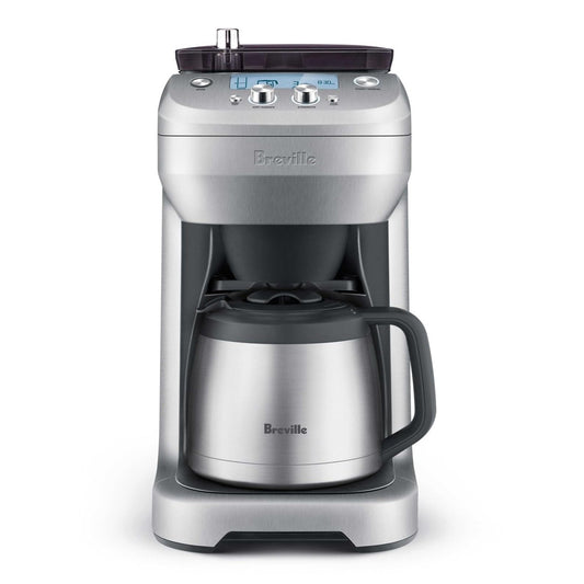 Breville coffee maker — Grind control with thermal carafe in brushed stainless steel