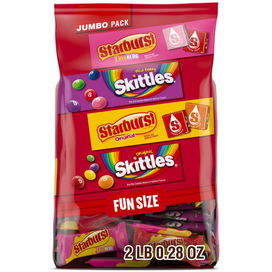 Candy variety pack with Starburst, Life Savers and Hubba Bubba Max