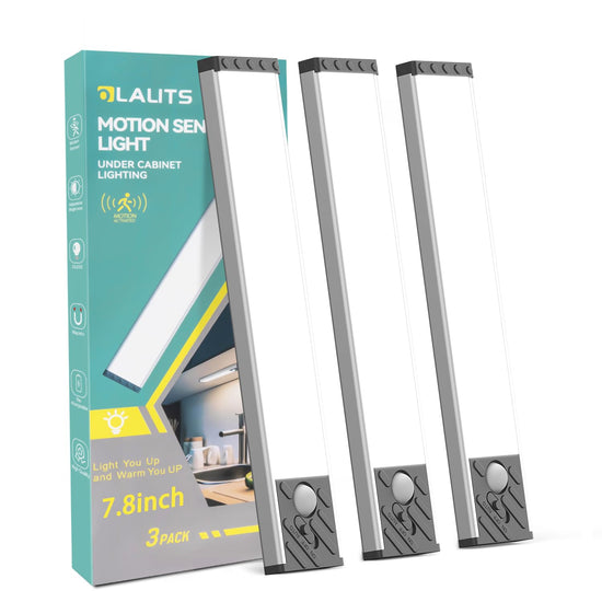 Olalits under cabinet light — motion sensor and rechargeable battery operated