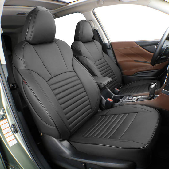 EKR leather car seat covers for Hyundai Tucson 2022-2026 - custom fit full set
