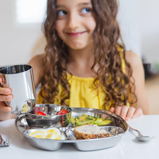 Ahimsa plates — Pediatrician designed, non toxic and dishwasher safe for kids
