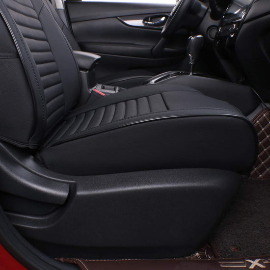 Vehicle seat cover — Custom fit leather for Nissan Rogue 2014-2020