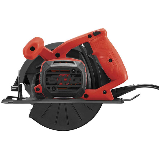 Saw — 13-amp 7-1/4 circular saw by Skil in red color