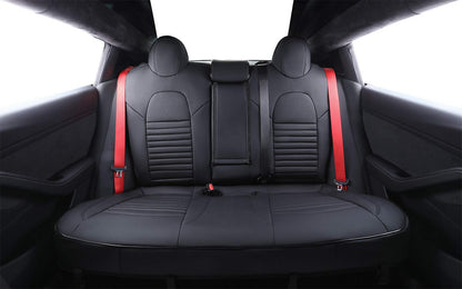 EKR vehicle seat cover — Leather full set for Tesla Model X 2016-2019, 7 seats