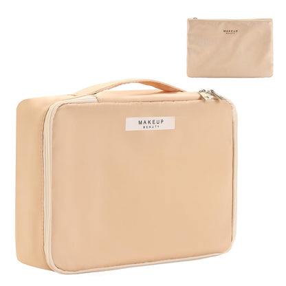 Queboom cosmetic case — travel-friendly design for men and women