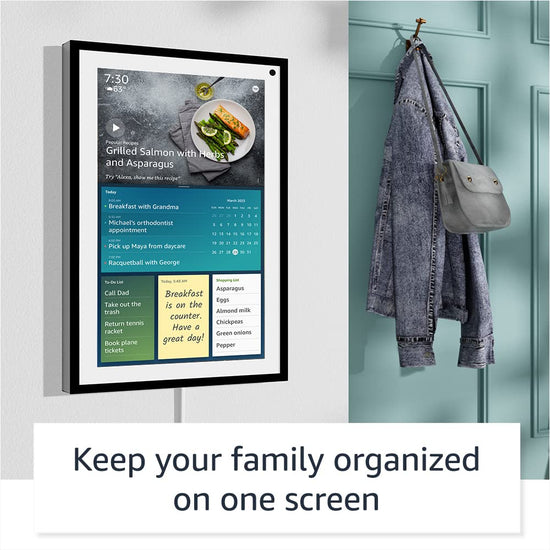 Echo Show 15 — Full HD smart display for family organization with Alexa