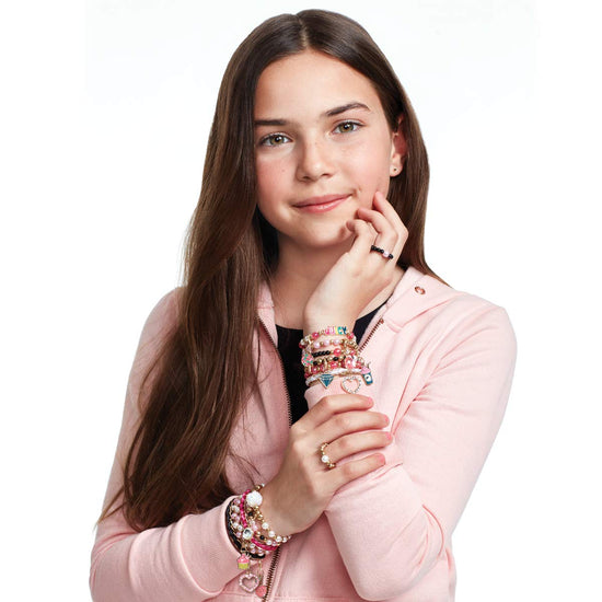 ART_CRAFT_KIT — Juicy Couture pink and precious bracelet kit for tweens