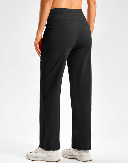 SANTINY women's fleece lined pants — winter warm and water resistant design