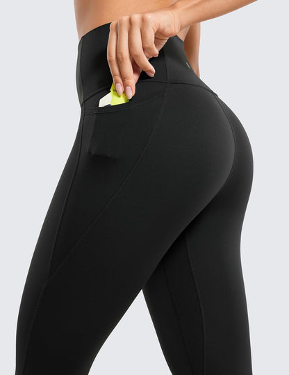 PANTS — Buttery soft high waisted workout leggings with pockets 25'