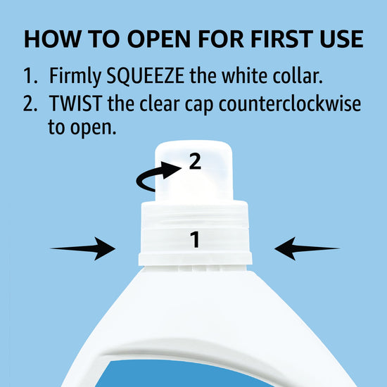 Laundry detergent — concentrated liquid formula by Amazon Basics