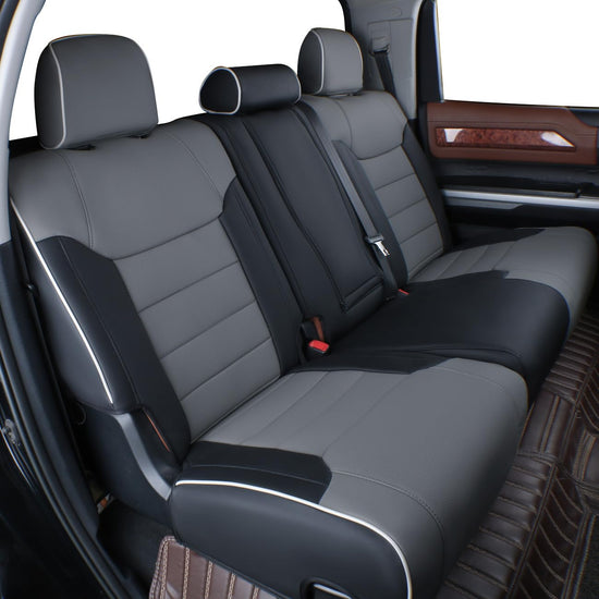 EKR vehicle seat cover — Custom fit leatherette for Toyota Tundra Double Cab 2014-2021