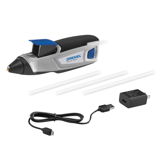 Dremel hot glue gun — Cordless and rechargeable with precision drizzle tip