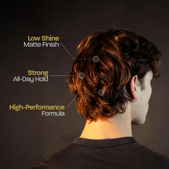 HAIR_STYLING_AGENT — Strong hold with texturizing finish and santal sandalwood scent