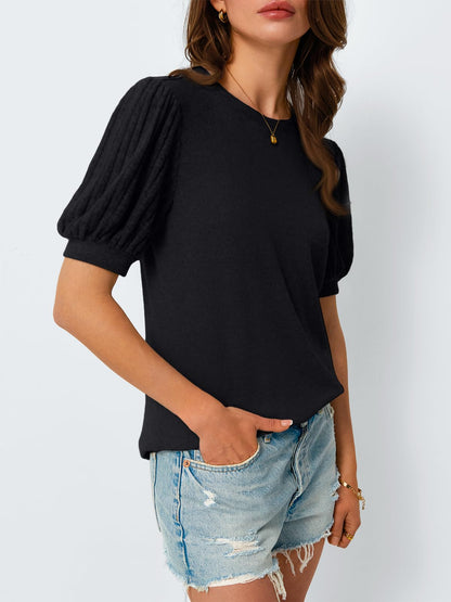 AUTOMET tunic — summer short sleeve business casual style 2026
