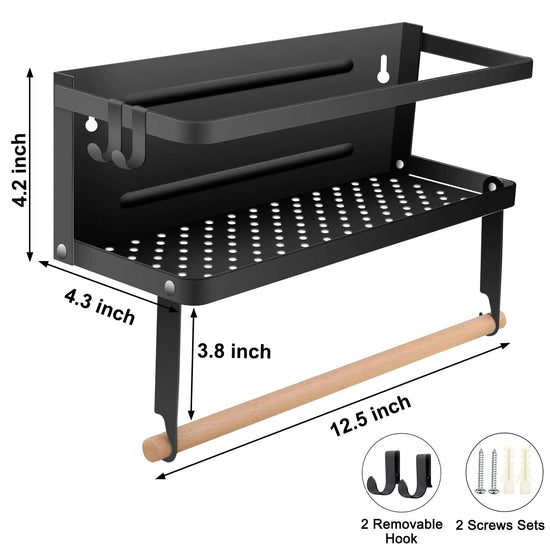 Storage rack — Magnetic spice rack for refrigerator by Dr.BeTree