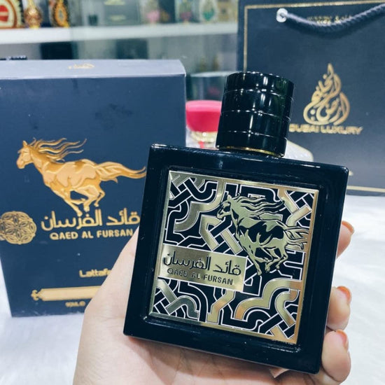 Lattafa Qaed Al Fursan unisex fragrance - Eau de parfum spray 3 ounce