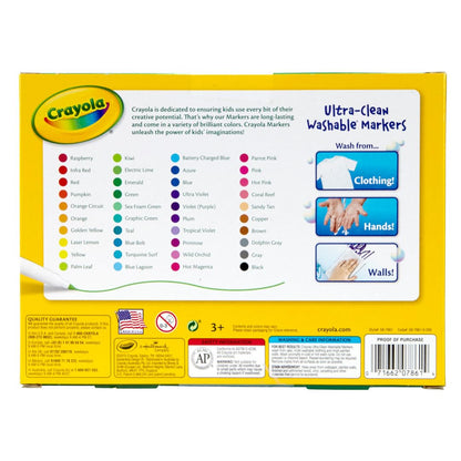Writing instrument — Crayola markers for vibrant colors and smooth application