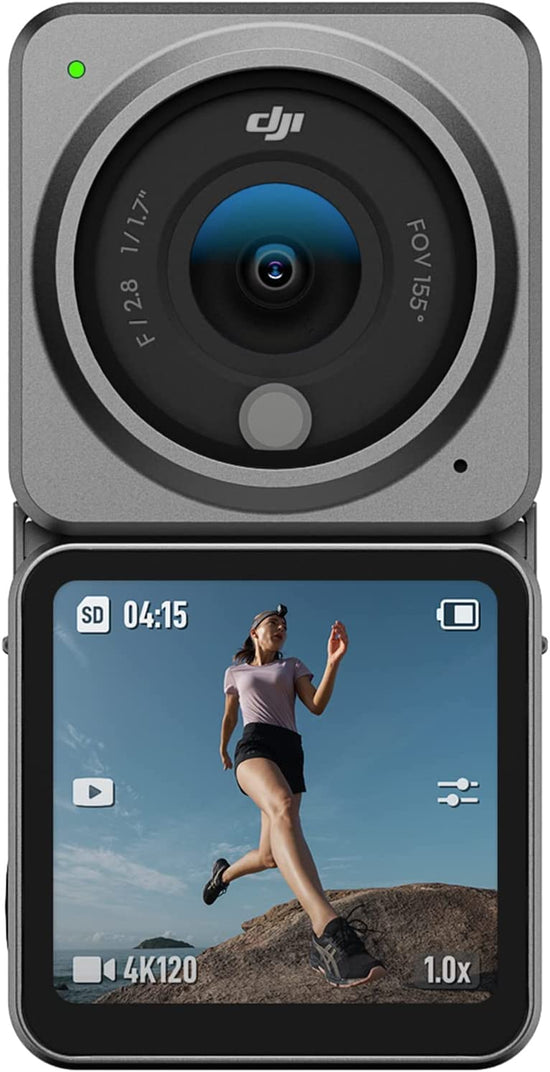 Dji Action 2 camcorder — Dual-screen 4K waterproof design with Bluetooth connectivity