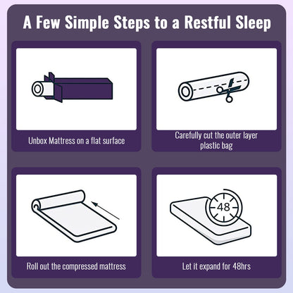PayLessHere mattress — Memory foam with cooling gel and bamboo charcoal infusion