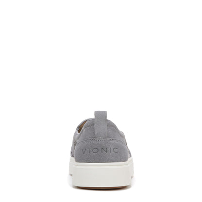 Vionic Women's sneaker - Comfortable slip ons with built-in arch support and heel pain relief