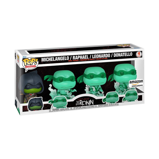 Figurine — Funko Pop! Comics Teenage Mutant Ninja Turtles The Last Ronin Michelangelo 4-Pack