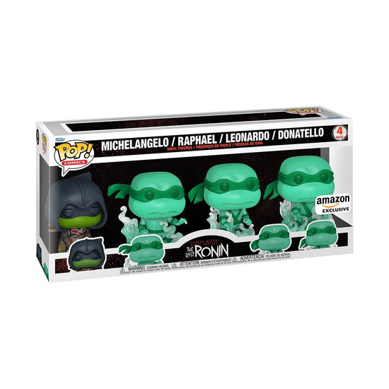 Figurine — Funko Pop! Comics Teenage Mutant Ninja Turtles The Last Ronin Michelangelo 4-Pack