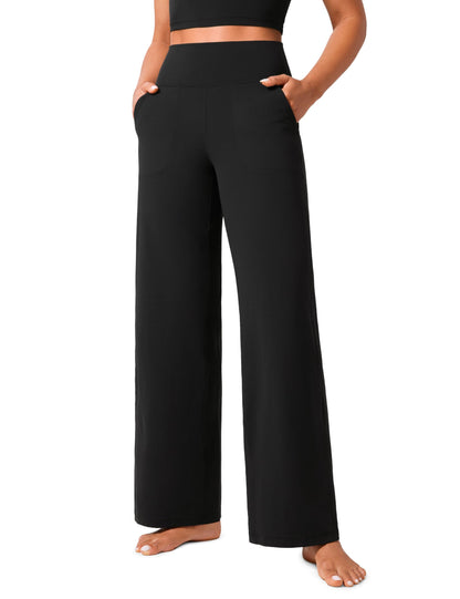 CRZ YOGA wide leg pants - Buttery soft high waisted with pockets 29/31/33 sizes