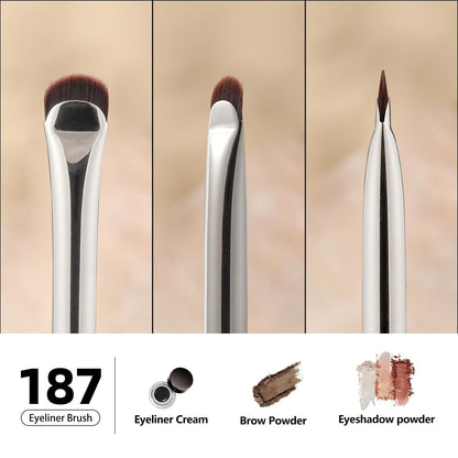 Albeaut concealer brush — small angled precision blending brush for under eyes