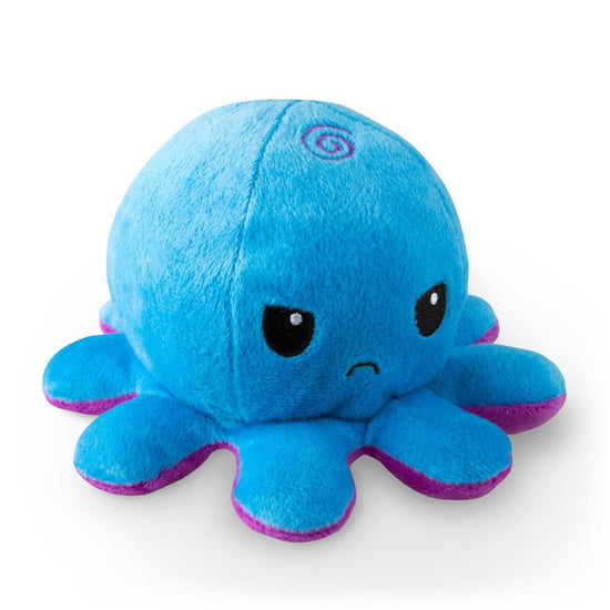 TeeTurtle reversible octopus plushie - show your mood without saying a word