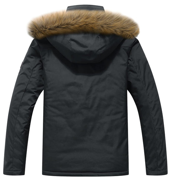 Moerdeng coat — waterproof winter hooded ski jacket for women