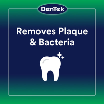 DenTek dental floss — easy to use picks with a fresh mint flavor