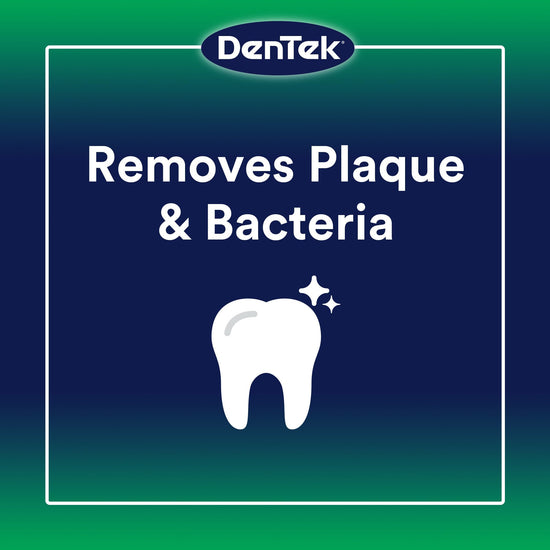 DenTek dental floss — easy to use picks with a fresh mint flavor