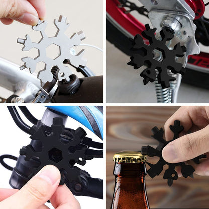 Hinshark multitool — snowflake design