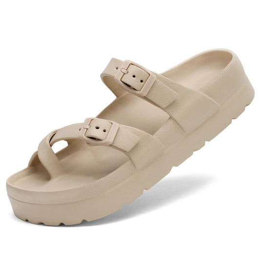 Sandal — Arch support with adjustable buckle and ultra cushion