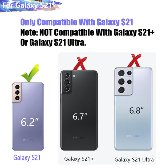 Cellular phone case — Upgraded battery for Samsung Galaxy S21 5G, 4800mAh capacity