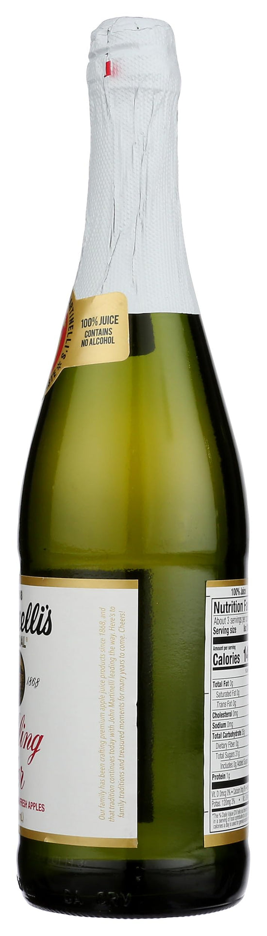 Martinelli's sparkling cider — Gold Medal flavor, 25.4 fl oz bottle