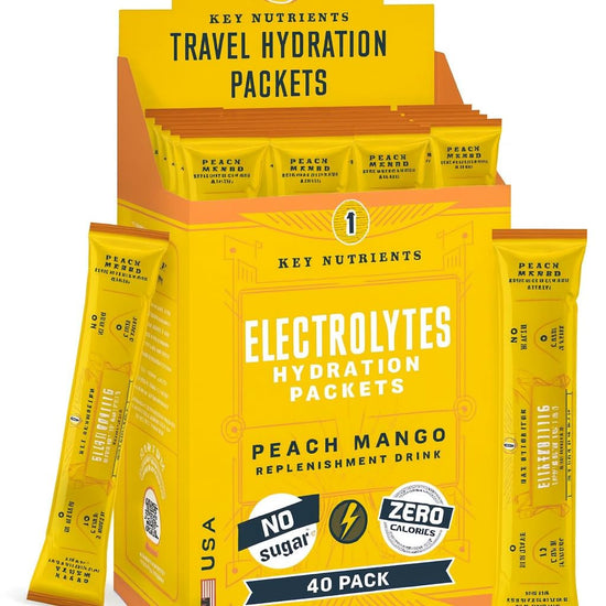 KEY NUTRIENTS multivitamin powder with electrolytes and no sugar