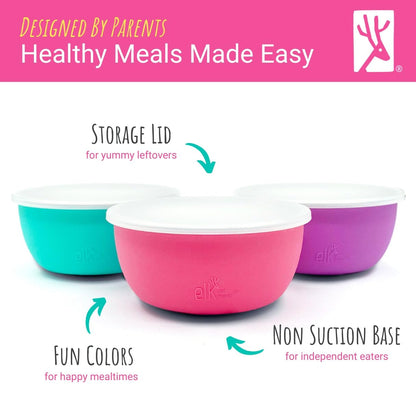 Stainless steel bowls — durable and stylish design