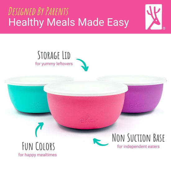 Stainless steel bowls — durable and stylish design