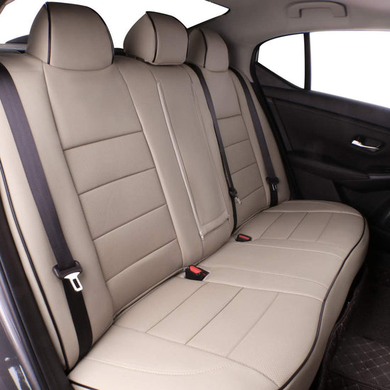 EKR Frontier seat covers - Custom fit faux leather for Nissan Frontier 2022-2026