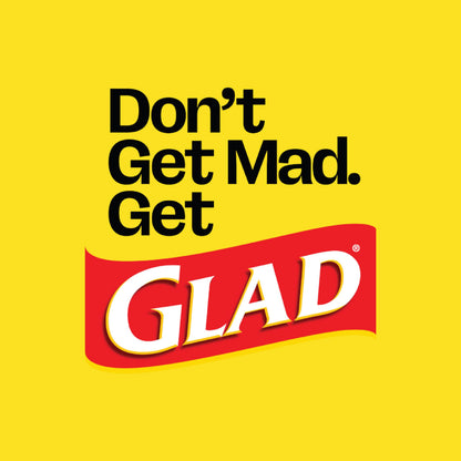 Waste bag — Glad ForceFlex MaxStrength leakGuard with lemon scent, 90 count