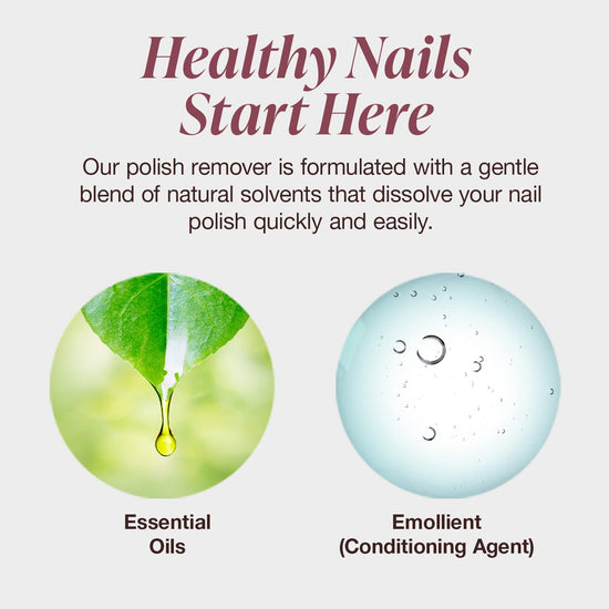 Mineral Fusion nail polish remover — acetone-free formula with natural solvents