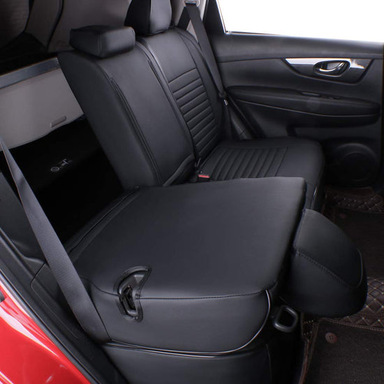 Vehicle seat cover — Custom fit leather for Nissan Rogue 2014-2020