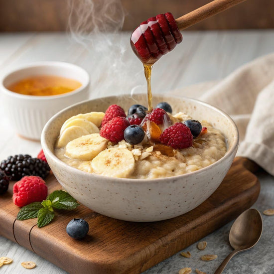 Breakfast cereal — Non GMO verified rolled oats by Quaker