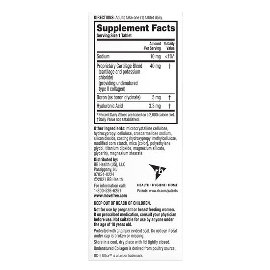 Move Free Ultra joint support supplement - Triple action formula